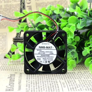 2406KL-05W-B29 60mm 6CM DC Brushless Cooling Fan, 60×60×20mm, DC 24V 0.08A, 3-Wire High Efficiency Axial Fan Replacement for Inverter Industrial Cabinet Electronic Equipment Heat Dissipation 2406KL-05W-B29 60mm 6CM DC Brushless Cooling Fan, 60×60×20mm, DC 24V 0.08A, 3-Wire High Efficiency Axial Fan Replacement for Inverter Industrial Cabinet Electronic Equipment Heat Dissipation