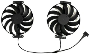 CF1010U12S GPU Cooling Fan Set 2Pcs/Set, VGA Cooler Replacement for DUAL RTX 3070 8G, DUAL RTX 3060Ti 8G OC, RTX 3060 12G Gaming Graphics Card, 95mm PWM Video Card Fan for GPU Heat Dissipation Repair CF1010U12S GPU Cooling Fan Set 2Pcs/Set, VGA Cooler Replacement for DUAL RTX 3070 8G, DUAL RTX 3060Ti 8G OC, RTX 3060 12G Gaming Graphics Card, 95mm PWM Video Card Fan for GPU Heat Dissipation Repair