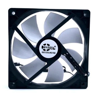 120mm 12CM Silent DC Axial Chassis Cooling Fan DC12V 0.1A 1250RPM Low Noise Computer Case Fan Replacement for Desktop PC Internal Heat Dissipation Ventilation 120mm 12CM Silent DC Axial Chassis Cooling Fan DC12V 0.1A 1250RPM Low Noise Computer Case Fan Replacement for Desktop PC Internal Heat Dissipation Ventilation