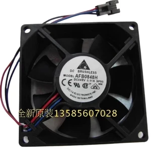 AFB0848H 8025 80mm DC Axial Cooling Fan 80×80×25mm DC48V 0.11A 2-Wire Brushless Fan Replacement for Blower System Industrial Cabinet Server Electronic Equipment Heat Dissipation AFB0848H 8025 80mm DC Axial Cooling Fan 80×80×25mm DC48V 0.11A 2-Wire Brushless Fan Replacement for Blower System Industrial Cabinet Server Electronic Equipment Heat Dissipation