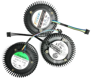 PLB06625B12HH GPU Cooling Fan VGA Cooler Replacement for GTX 1070, GTX1070 Ti, GTX 1080, GTX1080 Ti Turbo Graphics Card, 66mm 4-Pin PWM Blower Fan for Gaming GPU Core & Memory Heat Dissipation Repair PLB06625B12HH GPU Cooling Fan VGA Cooler Replacement for GTX 1070, GTX1070 Ti, GTX 1080, GTX1080 Ti Turbo Graphics Card, 66mm 4-Pin PWM Blower Fan for Gaming GPU Core & Memory Heat Dissipation Repair