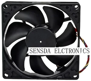 EF92251S1-Q100-S99 9225 92mm DC Brushless Cooling Fan 92×92×25mm DC12V 3.83W 4-Wire PWM Hydraulic Bearing Axial Fan Replacement for LGA775 CPU Cooler Desktop PC Electronic Enclosure Heat Dissipation EF92251S1-Q100-S99 9225 92mm DC Brushless Cooling Fan 92×92×25mm DC12V 3.83W 4-Wire PWM Hydraulic Bearing Axial Fan Replacement for LGA775 CPU Cooler Desktop PC Electronic Enclosure Heat Dissipation