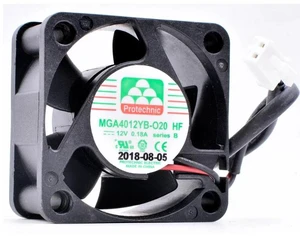 MGA4012YB-O20 4020 40mm DC Brushless Cooling Fan 40×40×20mm DC12V 0.18A 2-Wire Axial Fan Replacement for Northbridge Southbridge Chip Inverter Industrial Control Equipment Heat Dissipation Repair Part MGA4012YB-O20 4020 40mm DC Brushless Cooling Fan 40×40×20mm DC12V 0.18A 2-Wire Axial Fan Replacement for Northbridge Southbridge Chip Inverter Industrial Control Equipment Heat Dissipation Repair Part