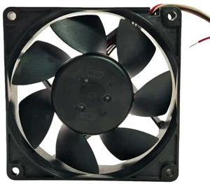 09225VA-24Q-CU 9225 High Speed Axial Cooling Fan DC24V 92x92x25mm 96.4CFM 5600RPM Brushless Industrial Exhaust Fan Replacement for Inverter, Cabinet and High Load Electronic Equipment Heat Dissipation 09225VA-24Q-CU 9225 High Speed Axial Cooling Fan DC24V 92x92x25mm 96.4CFM 5600RPM Brushless Industrial Exhaust Fan Replacement for Inverter, Cabinet and High Load Electronic Equipment Heat Dissipation