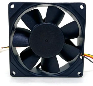 KD1208PTB2-6 8025 Axial Cooling Fan 80x80x25MM 8cm DC12V 2.0W 3-Wire Speed Signal Brushless Fan Replacement for Server Chassis, Inverter and Industrial Electronic Equipment Heat Dissipation KD1208PTB2-6 8025 Axial Cooling Fan 80x80x25MM 8cm DC12V 2.0W 3-Wire Speed Signal Brushless Fan Replacement for Server Chassis, Inverter and Industrial Electronic Equipment Heat Dissipation