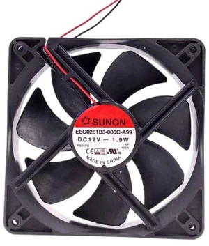 EEC0251B3-000C-A99 12025 Silent Chassis Cooling Fan 120x120x25mm DC12V 1.9W Brushless Axial Fan Replacement for PC Case, Heatsink, Computer Internal Heat Dissipation, Low Noise Silent Fan EEC0251B3-000C-A99 12025 Silent Chassis Cooling Fan 120x120x25mm DC12V 1.9W Brushless Axial Fan Replacement for PC Case, Heatsink, Computer Internal Heat Dissipation, Low Noise Silent Fan