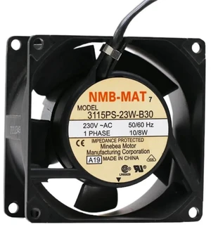 3115PS-23W-B30 8038 AC Axial Cooling Fan 80x80x38mm 8cm AC230V High Temperature Resistant Aluminum Frame Fan Replacement for Electrical Cabinet Industrial Equipment Heat Dissipation 3115PS-23W-B30 8038 AC Axial Cooling Fan 80x80x38mm 8cm AC230V High Temperature Resistant Aluminum Frame Fan Replacement for Electrical Cabinet Industrial Equipment Heat Dissipation