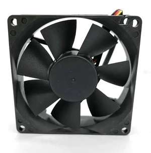 DS08025B12U 8025 80x80x25mm 8CM Cooling Fan, DC 12V 0.7A 3-Wire Brushless Axial Fan Replacement for Computer Chassis, Server, Power Supply, Industrial Equipment Heat Dissipation DS08025B12U 8025 80x80x25mm 8CM Cooling Fan, DC 12V 0.7A 3-Wire Brushless Axial Fan Replacement for Computer Chassis, Server, Power Supply, Industrial Equipment Heat Dissipation