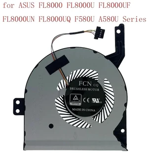 DFS501105PR0T Laptop CPU Cooling Fan, Notebook Internal Cooler Replacement for FL8000, FL8000U, FL8000UF, FL8000UN, FL8000UQ, F580U, A580U Series Laptops, CPU Heat Dissipation Repair Part DFS501105PR0T Laptop CPU Cooling Fan, Notebook Internal Cooler Replacement for FL8000, FL8000U, FL8000UF, FL8000UN, FL8000UQ, F580U, A580U Series Laptops, CPU Heat Dissipation Repair Part