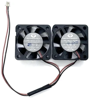 2-in-1 CHA3005CS 3010 Mini Cooling Fan Set, 30x30x10mm 3cm Ultra-Thin Dual Fans DC5V with 2.0P Connector, Small Brushless Axial Fan Replacement for Set-Top Box, Router, Tiny Electronic Device Heat 2-in-1 CHA3005CS 3010 Mini Cooling Fan Set, 30x30x10mm 3cm Ultra-Thin Dual Fans DC5V with 2.0P Connector, Small Brushless Axial Fan Replacement for Set-Top Box, Router, Tiny Electronic Device Heat