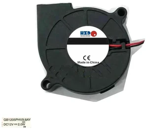 GB1205PHVX-8AY Centrifugal Blower Cooling Fan, 50x50x15mm 5CM DC12V 2.0W Dual Row Turbine Blower, Small Slim Replacement Fan for Projector, Printer and Compact Electronic Devices Heat Dissipation GB1205PHVX-8AY Centrifugal Blower Cooling Fan, 50x50x15mm 5CM DC12V 2.0W Dual Row Turbine Blower, Small Slim Replacement Fan for Projector, Printer and Compact Electronic Devices Heat Dissipation