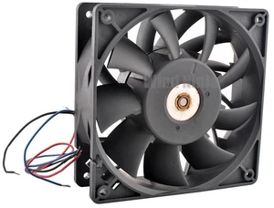 FFB1224EHE High Speed Axial Cooling Fan 120x120x38mm DC24V 1.50A Ball Bearing Industrial Fan Replacement for Inverter Cabinet Server Electronic Equipment Heat Dissipation FFB1224EHE High Speed Axial Cooling Fan 120x120x38mm DC24V 1.50A Ball Bearing Industrial Fan Replacement for Inverter Cabinet Server Electronic Equipment Heat Dissipation