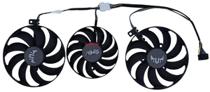 CF9010U12D GPU Graphics Card Cooling Fan 3-Piece Set VGA Cooler Replacement for RX 5600 XT OC 6G EVO GAMING & RX5700 XT OC 8G EVO GAMING Graphics Card Heat Dissipation Repair Part CF9010U12D GPU Graphics Card Cooling Fan 3-Piece Set VGA Cooler Replacement for RX 5600 XT OC 6G EVO GAMING & RX5700 XT OC 8G EVO GAMING Graphics Card Heat Dissipation Repair Part
