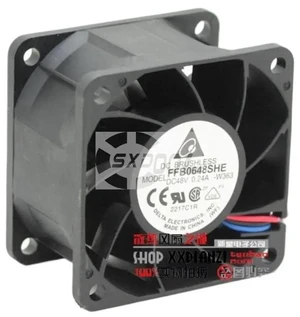 FFB0648SHE 6038 60mm Axial Cooling Fan 60×60×38mm DC48V Dual Ball Bearing High Efficiency Industrial Cooling Fan Replacement for Inverter Cabinet Electronic Equipment Heat Dissipation Repair Part FFB0648SHE 6038 60mm Axial Cooling Fan 60×60×38mm DC48V Dual Ball Bearing High Efficiency Industrial Cooling Fan Replacement for Inverter Cabinet Electronic Equipment Heat Dissipation Repair Part