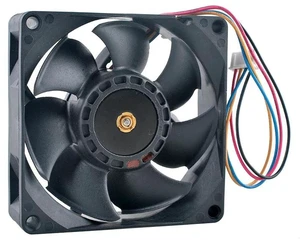 DATC0825B2GP084 8025 80x80x25mm 80mm Axial Cooling Fan, DC 12V 1.60A 4-Pin PWM Dual Ball Bearing Fan, Replacement Fan for Server & Workstation Cooling System DATC0825B2GP084 8025 80x80x25mm 80mm Axial Cooling Fan, DC 12V 1.60A 4-Pin PWM Dual Ball Bearing Fan, Replacement Fan for Server & Workstation Cooling System