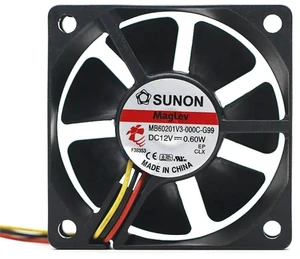 60mm Silent Axial Chassis Cooling Fan MB60201V3-000C-G99, 60x60x20mm DC12V 3-Pin Case Fan, 16.5CFM Airflow 23dBA Low Noise Replacement Fan for Cabinet Heat Dissipation 60mm Silent Axial Chassis Cooling Fan MB60201V3-000C-G99, 60x60x20mm DC12V 3-Pin Case Fan, 16.5CFM Airflow 23dBA Low Noise Replacement Fan for Cabinet Heat Dissipation