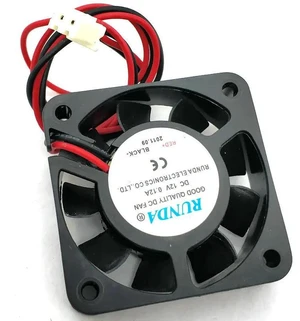 40mm 4cm 40x40x10mm 2-Pin Runda Cooling Fan, DC 5V 12V 24V Optional Axial Fan for 3D Printer, Graphics Card, PC Case, Small Equipment Replacement Heat Dissipation Fan 40mm 4cm 40x40x10mm 2-Pin Runda Cooling Fan, DC 5V 12V 24V Optional Axial Fan for 3D Printer, Graphics Card, PC Case, Small Equipment Replacement Heat Dissipation Fan