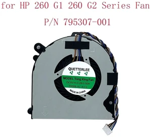 Replacement Laptop CPU Cooling Fan 795307-001, Notebook CPU Cooler Fan for HP 260 G1 and 260 G2 Series Internal Heat Dissipation, Turbo Blower Replacement Fan for Mini Desktop Notebook Replacement Laptop CPU Cooling Fan 795307-001, Notebook CPU Cooler Fan for HP 260 G1 and 260 G2 Series Internal Heat Dissipation, Turbo Blower Replacement Fan for Mini Desktop Notebook