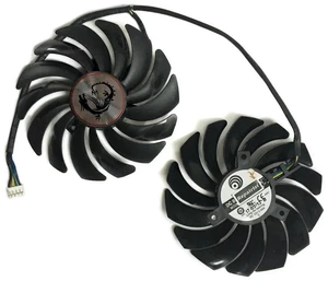 PLD10010S12HH GPU Graphics Card Cooling Fan 2 Units/Set, Replacement VGA Cooler Fan Compatible with GTX 1080Ti, GTX1070 Ti, RX 580, RX 480, RX 570 Gaming Video Card Heat Dissipation Repair Parts PLD10010S12HH GPU Graphics Card Cooling Fan 2 Units/Set, Replacement VGA Cooler Fan Compatible with GTX 1080Ti, GTX1070 Ti, RX 580, RX 480, RX 570 Gaming Video Card Heat Dissipation Repair Parts