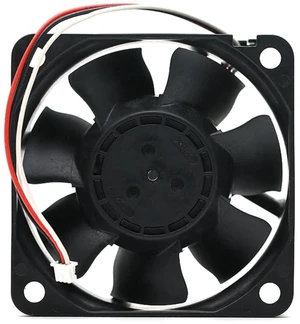 06025SS-12N-AT 6025 Axial Cooling Fan, 60x25mm 6cm DC12V 0.24A Dual Ball Bearing Fan, 4700RPM 23.3CFM High Airflow Replacement Fan for Industrial Devices, Inverter and Electronic Cabinet Heat 06025SS-12N-AT 6025 Axial Cooling Fan, 60x25mm 6cm DC12V 0.24A Dual Ball Bearing Fan, 4700RPM 23.3CFM High Airflow Replacement Fan for Industrial Devices, Inverter and Electronic Cabinet Heat