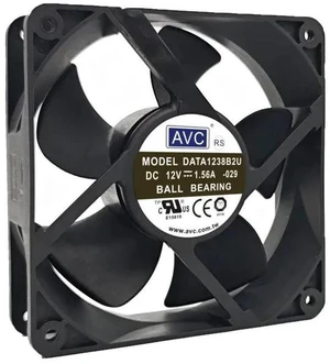 DATA1238B2U-02U-029 Server Axial Cooling Fan, 120x120x38mm 12038 DC12V 1.56A High Airflow Replacement Fan for Server Chassis, Industrial Cabinet, Inverter and High Load Equipment Heat Dissipation DATA1238B2U-02U-029 Server Axial Cooling Fan, 120x120x38mm 12038 DC12V 1.56A High Airflow Replacement Fan for Server Chassis, Industrial Cabinet, Inverter and High Load Equipment Heat Dissipation