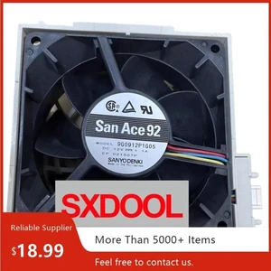 9G0912P1G05 PWM Server Axial Cooling Fan, 92x92x38mm 9238 DC12V 1.1A High Speed 4-Pin PWM Fan, Replacement Fan for Server Chassis, Industrial Cabinet and High-Density Equipment Thermal Control 9G0912P1G05 PWM Server Axial Cooling Fan, 92x92x38mm 9238 DC12V 1.1A High Speed 4-Pin PWM Fan, Replacement Fan for Server Chassis, Industrial Cabinet and High-Density Equipment Thermal Control