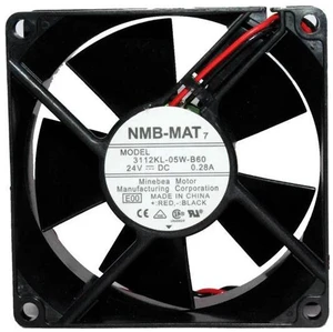 3112KL-05W-B60 Axial Cooling Fan, DC24V 0.28A 8032 80×80×32mm 8cm 2-Wire Silent Replacement Fan, Industrial Fan for Boring Machine, Inverter Cabinet Heat Dissipation Repair Parts 3112KL-05W-B60 Axial Cooling Fan, DC24V 0.28A 8032 80×80×32mm 8cm 2-Wire Silent Replacement Fan, Industrial Fan for Boring Machine, Inverter Cabinet Heat Dissipation Repair Parts