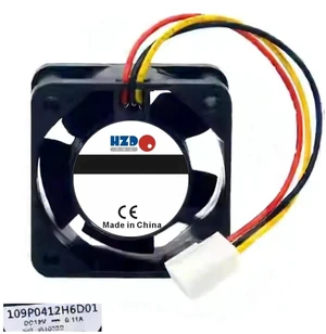 40x40x20mm 4020 Heatsink Cooling Fan 109P0412H6D01, DC 12V 0.11A 4CM Brushless Replacement Fan, 2-Wire & 3-Wire Available for Small Heatsink, Electronic Device and Cabinet Heat Dissipation 40x40x20mm 4020 Heatsink Cooling Fan 109P0412H6D01, DC 12V 0.11A 4CM Brushless Replacement Fan, 2-Wire & 3-Wire Available for Small Heatsink, Electronic Device and Cabinet Heat Dissipation