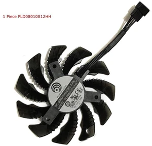 PLD08010S12HH Graphics Card Cooling Fan, 1 Piece VGA GPU Cooler Replacement Fan Compatible with GTX 1080 / 1070 Ti G1 Gaming, GTX 1060 ROCK for Video Card Heat Dissipation PLD08010S12HH Graphics Card Cooling Fan, 1 Piece VGA GPU Cooler Replacement Fan Compatible with GTX 1080 / 1070 Ti G1 Gaming, GTX 1060 ROCK for Video Card Heat Dissipation