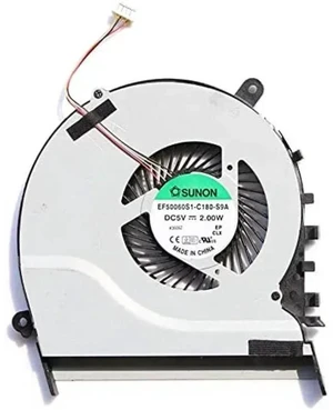 Laptop CPU Cooling Fan Replacement EF50060S1-C180-S9A, DC5V 0.36A 4-Pin PWM Notebook Cooler Fan Compatible with ASUS S551LB, V551LB, S551, V551 Series Laptops for Internal Heat Dissipation Laptop CPU Cooling Fan Replacement EF50060S1-C180-S9A, DC5V 0.36A 4-Pin PWM Notebook Cooler Fan Compatible with ASUS S551LB, V551LB, S551, V551 Series Laptops for Internal Heat Dissipation