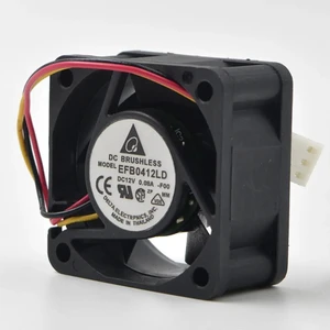 2 PCS EFB0412LD 4020 40mm Axial Cooling Fan, DC12V 0.08A Dual Ball Bearing Silent Fan, Replacement Fan for Switch Case, Power Supply, Small Electronic Equipment Heat Dissipation 2 PCS EFB0412LD 4020 40mm Axial Cooling Fan, DC12V 0.08A Dual Ball Bearing Silent Fan, Replacement Fan for Switch Case, Power Supply, Small Electronic Equipment Heat Dissipation