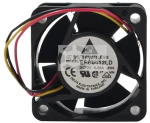 EFB0412LD 4020 40mm Axial Silent Cooling Fan, DC12V 0.08A Dual Ball Bearing, Optional 1PC or 2PCS, Replacement Fan for Network Switch Case, Power Supply and Small Electronic Equipment Heat Dissipation EFB0412LD 4020 40mm Axial Silent Cooling Fan, DC12V 0.08A Dual Ball Bearing, Optional 1PC or 2PCS, Replacement Fan for Network Switch Case, Power Supply and Small Electronic Equipment Heat Dissipation