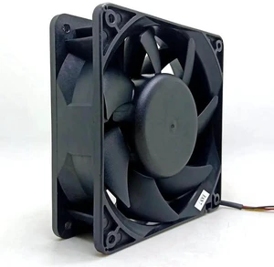 PMD4812PMB1-A F Axial Cooling Fan 120×120×38mm 12038 12CM, DC48V 14.9W 4-Wire High Airflow Replacement Fan for Server Cabinet Industrial Equipment Heat Dissipation PMD4812PMB1-A F Axial Cooling Fan 120×120×38mm 12038 12CM, DC48V 14.9W 4-Wire High Airflow Replacement Fan for Server Cabinet Industrial Equipment Heat Dissipation