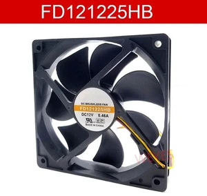 FD121225HB Axial Cooling Fan 120×120×25mm 12025 12CM, DC12V 0.46A 3-Pin Tachometer Replacement Fan for Y.S.TECH, PC Case Server Inverter Industrial Heat Dissipation FD121225HB Axial Cooling Fan 120×120×25mm 12025 12CM, DC12V 0.46A 3-Pin Tachometer Replacement Fan for Y.S.TECH, PC Case Server Inverter Industrial Heat Dissipation