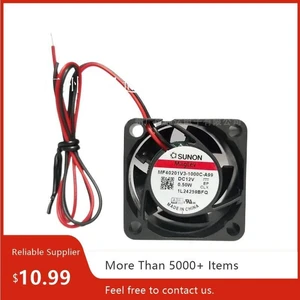MF40201V3-1000C-A99 Mini DC Cooling Fan, 40x40x20mm 4020 Size DC12V 0.46W Rifle Bearing Axial Switch Fan, Replacement Fan for Small Electronic Devices and CPU Cooler MF40201V3-1000C-A99 Mini DC Cooling Fan, 40x40x20mm 4020 Size DC12V 0.46W Rifle Bearing Axial Switch Fan, Replacement Fan for Small Electronic Devices and CPU Cooler