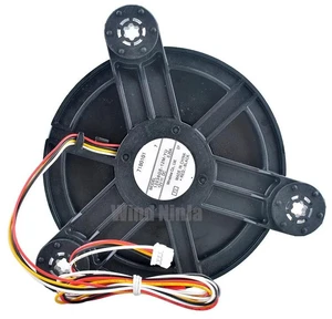 12038GE-12M-YU Centrifugal Blower Fan, 120mm 12cm DC12V 0.26A 4-Wire Refrigerator Freezer Evaporator Cooling Fan, High Static Pressure Turbo Fan Replacement for Fridge Freezer Compartment Air Circulat 12038GE-12M-YU Centrifugal Blower Fan, 120mm 12cm DC12V 0.26A 4-Wire Refrigerator Freezer Evaporator Cooling Fan, High Static Pressure Turbo Fan Replacement for Fridge Freezer Compartment Air Circulat