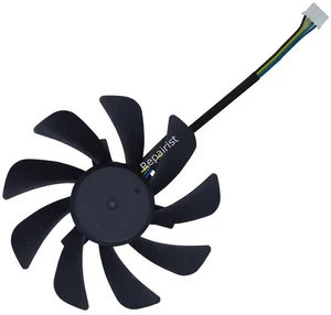 CH9015M12S GPU Cooling Fan, Replacement Video Card Cooler Fan for GTX 1660 Ti 6GB Graphics Card, DC12V 9015 GPU Radiator Fan, Desktop Gaming Graphics Card Heat Dissipation Repair Spare Part CH9015M12S GPU Cooling Fan, Replacement Video Card Cooler Fan for GTX 1660 Ti 6GB Graphics Card, DC12V 9015 GPU Radiator Fan, Desktop Gaming Graphics Card Heat Dissipation Repair Spare Part