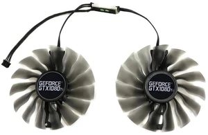 Type A GPU Cooling Fan Replacement FD10015H12S, 4Pin PWM Intelligent Thermostat VGA Cooler DC12V, Single Video Card Fan for GTX1070, GTX1080, GTX1080Ti, Super1080 & Phoenix GS Graphics Card Repair Spa Type A GPU Cooling Fan Replacement FD10015H12S, 4Pin PWM Intelligent Thermostat VGA Cooler DC12V, Single Video Card Fan for GTX1070, GTX1080, GTX1080Ti, Super1080 & Phoenix GS Graphics Card Repair Spa