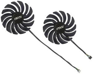 2Pcs/Set PLD10010S12HH GPU Cooling Fan, Replacement Graphics Card Cooler, Compatible with PLD10010B12HH for RTX 3060, 3060 Ti, 3070 VENTUS 2X OC Video Card, High Airflow Quiet VGA GPU Fan Replacement 2Pcs/Set PLD10010S12HH GPU Cooling Fan, Replacement Graphics Card Cooler, Compatible with PLD10010B12HH for RTX 3060, 3060 Ti, 3070 VENTUS 2X OC Video Card, High Airflow Quiet VGA GPU Fan Replacement