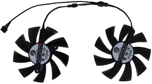 2Pcs/Set PLA09215B12H GPU Cooling Fan, Replacement VGA Graphics Card Cooler for GTX 1660 SUPER MIRACLE II 6G Video Card, High Airflow Quiet GPU Fan Replacement Parts 2Pcs/Set PLA09215B12H GPU Cooling Fan, Replacement VGA Graphics Card Cooler for GTX 1660 SUPER MIRACLE II 6G Video Card, High Airflow Quiet GPU Fan Replacement Parts