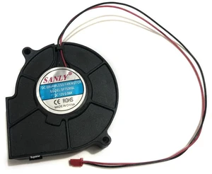 SF7530SL DC Brushless Cooling Fan Motor, DC12V 0.08A 7530 Axial Fan, Replacement Brushless Fan for Multiple Humidifier Models, Internal Humidifier Fan Repair Replacement Part SF7530SL DC Brushless Cooling Fan Motor, DC12V 0.08A 7530 Axial Fan, Replacement Brushless Fan for Multiple Humidifier Models, Internal Humidifier Fan Repair Replacement Part
