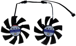 2 Units/Set CF9015H12S Graphics Card Cooling Fan, Replacement GPU VGA Fan for 51RISC RX580 8G GAMING, 51RISC RX 580 DE 8GB 2048SP Video Card Heat Dissipation 2 Units/Set CF9015H12S Graphics Card Cooling Fan, Replacement GPU VGA Fan for 51RISC RX580 8G GAMING, 51RISC RX 580 DE 8GB 2048SP Video Card Heat Dissipation