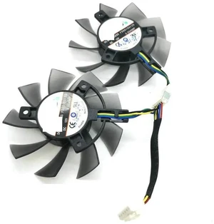 80x15mm 8015 GPU Cooling Fan FD8015U12D, DC12V 0.50A Replacement VGA Fan for GTX1660, GTX1660Ti AMP Graphics Cards, 2-Pack Desktop GPU Heat Dissipation Repair Spare Part 80x15mm 8015 GPU Cooling Fan FD8015U12D, DC12V 0.50A Replacement VGA Fan for GTX1660, GTX1660Ti AMP Graphics Cards, 2-Pack Desktop GPU Heat Dissipation Repair Spare Part