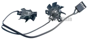 Miniature Axial Cooling Fan KUB0312HP-00, 28mm Diameter 19mm Mounting Hole Spacing, DC12V 0.20A 4-Pin PWM Replacement Fan for R6EE Motherboard Northbridge / Chipset Heat Dissipation Repair Miniature Axial Cooling Fan KUB0312HP-00, 28mm Diameter 19mm Mounting Hole Spacing, DC12V 0.20A 4-Pin PWM Replacement Fan for R6EE Motherboard Northbridge / Chipset Heat Dissipation Repair