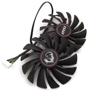 PLD10010S12HH 2 Pcs/Set GPU VGA Cooling Fans, Replacement Graphics Card Cooler Fan for GTX 980, GTX 970 Gaming Video Card, GPU Repair Parts for Gaming Graphics Card Heat Dissipation Upgrade PLD10010S12HH 2 Pcs/Set GPU VGA Cooling Fans, Replacement Graphics Card Cooler Fan for GTX 980, GTX 970 Gaming Video Card, GPU Repair Parts for Gaming Graphics Card Heat Dissipation Upgrade
