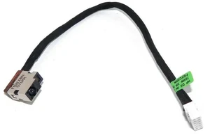 DC Power Jack Cable for HP OMEN 15-DH TPN-C143, DC-IN Charging Harness with L52816-S46 L52816-F46 L52816-Y46 Connectors, Replacement Laptop Power Socket Cable for Notebook Charging Port Repair Parts DC Power Jack Cable for HP OMEN 15-DH TPN-C143, DC-IN Charging Harness with L52816-S46 L52816-F46 L52816-Y46 Connectors, Replacement Laptop Power Socket Cable for Notebook Charging Port Repair Parts