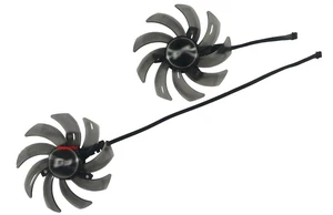2 Pcs/Set TH9210S GPU VGA Cooling Fans, Replacement Graphics Card Fan Kit for RTX 2060 SUPER STORM X DUAL, GTX 1660 Ti Gaming Video Card, 5.5mm Plug Cooler Repair Parts for GPU Heat Dissipation 2 Pcs/Set TH9210S GPU VGA Cooling Fans, Replacement Graphics Card Fan Kit for RTX 2060 SUPER STORM X DUAL, GTX 1660 Ti Gaming Video Card, 5.5mm Plug Cooler Repair Parts for GPU Heat Dissipation