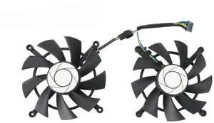 HA9015H12SC-Z GPU Cooling Fan 2 Units Set, Replacement VGA Cooler Fan for RTX 3060Ti, RTX3070 LHR 8GB Dual-Fan Graphics Card, RTX 3050 VENTUS 2X XS Video Card, DC12V PWM Graphics Card Fan Repair Spare HA9015H12SC-Z GPU Cooling Fan 2 Units Set, Replacement VGA Cooler Fan for RTX 3060Ti, RTX3070 LHR 8GB Dual-Fan Graphics Card, RTX 3050 VENTUS 2X XS Video Card, DC12V PWM Graphics Card Fan Repair Spare