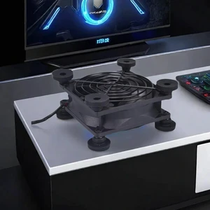 Silent 80mm USB Cooling Fan, 5V USB Powered Portable 80mm Axial Fan for Flat Panel Display, Xbox, DVR, PlayStation, Router, TV Receiver, PC Computer Case Heat Dissipation Silent 80mm USB Cooling Fan, 5V USB Powered Portable 80mm Axial Fan for Flat Panel Display, Xbox, DVR, PlayStation, Router, TV Receiver, PC Computer Case Heat Dissipation