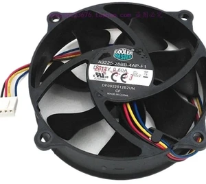 A9225-28BB-4AP-F1 9025 90x90x25mm Round 9C Dual-Spherical 4-Wire PWM Cooling Fan, Quiet Operation, 770-2650RPM Axial Fan for Industrial Cabinet, Power Supply, Heatsink Replacement A9225-28BB-4AP-F1 9025 90x90x25mm Round 9C Dual-Spherical 4-Wire PWM Cooling Fan, Quiet Operation, 770-2650RPM Axial Fan for Industrial Cabinet, Power Supply, Heatsink Replacement